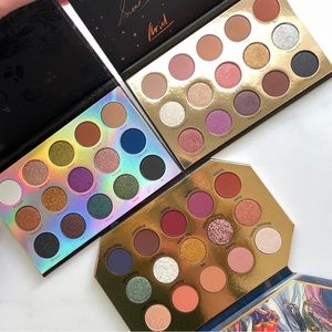 RARE! ColourPop Disney set 3 palettes Princess Misunderstood Midnight Masquerade